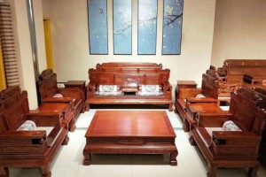 緬甸花梨木紅木家具客廳沙發(fā)多少錢(qián)一套